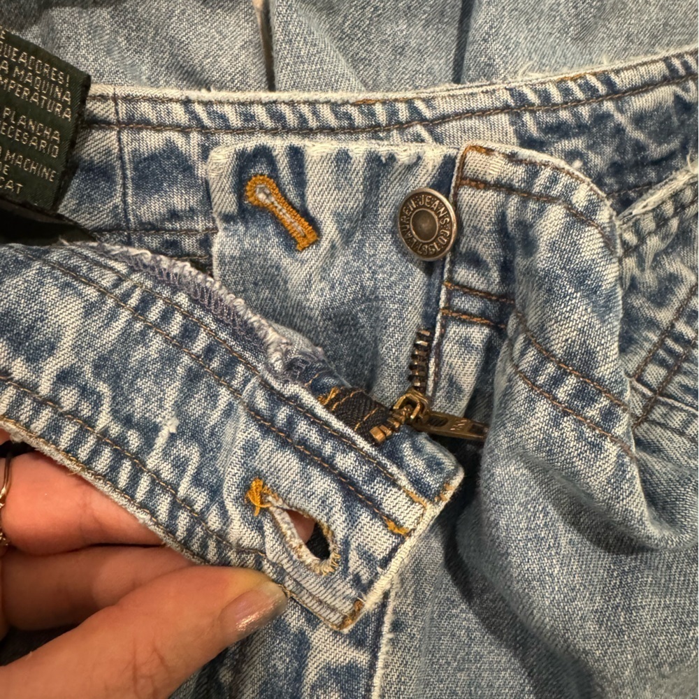 Vintage Ralph Lauren Jeans High Rise Relaxed Fit 100% cotton light blue - Picture 10 of 10